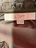 Ann Taylor LOFT 100% Polyester Brown Sleeveless Blouse Size M - photo 7