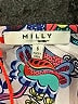 Milly 100% Polyester Ivory Short Sleeve Blouse Size S - photo 7