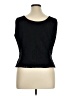 Le Suit Black Sleeveless Top Size 16 - photo 2