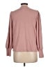 Ann Taylor LOFT Outlet Pink Sweatshirt Size Lg Petite - photo 2