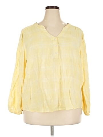 Falls Creek 3/4 Sleeve Blouse (view 1)