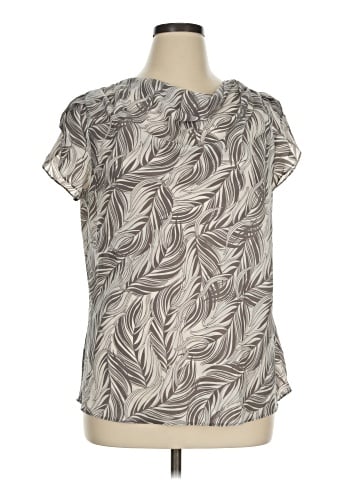 Banana Republic Factory Store Short Sleeve Blouse (view 1)