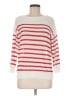 Ann Taylor LOFT 100% Acrylic Stripes White Pullover Sweater Size M - photo 1