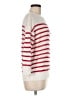 Ann Taylor LOFT 100% Acrylic Stripes White Pullover Sweater Size M - photo 4