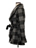 CoffeeShop 100% Polyester Plaid Gray Coat Size S - photo 5
