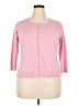 Extra Touch Pink Cardigan Size 2X - photo 1