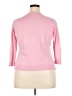 Extra Touch Pink Cardigan Size 2X - photo 2