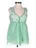 Tibi Green Sleeveless Blouse Size 0 - photo 1