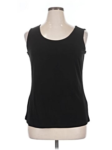 Susan Graver Sleeveless T-Shirt (view 1)