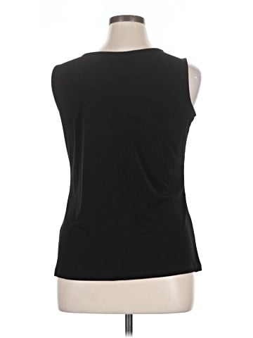 Susan Graver Sleeveless T-Shirt (view 2)