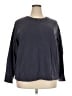 Gloria Vanderbilt Blue Sweatshirt Size 3X - photo 1