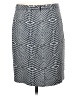 Halogen Chevron-herringbone Silver Casual Skirt Size 8 - photo 2