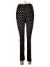 S.L. Fashions 100% Polyester Print Black Leggings One size - photo 1