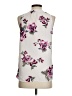 Sweet Rain 100% Polyester Floral Ivory Sleeveless Blouse Size S - photo 2