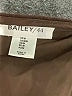 Bailey 44 Brown Sleeveless Button-Down Shirt Size M - photo 7