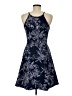Soprano Paisley Blue Cocktail Dress Size M - photo 2