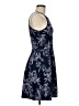 Soprano Paisley Blue Cocktail Dress Size M - photo 4