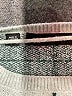 Vero Moda Plaid Gray Pullover Sweater Size L - photo 7