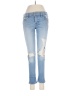Hollister Hearts Blue Jeans Size 25 waist - photo 1