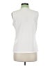 IZOD White Sleeveless Blouse Size M - photo 2