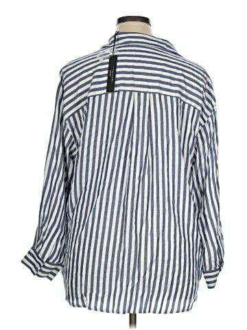 T Tahari Long Sleeve Button-Down Shirt (view 2)
