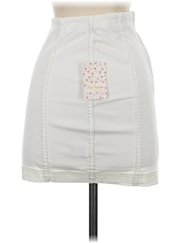 Free People Denim Skirt (view 2)