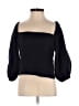 Reformation Black 3/4 Sleeve Top Size M (estimated) - photo 1