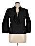 Ann Taylor LOFT 100% Cotton Black Blazer Size 14 - photo 1