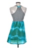 Gypsy 05 100% Silk Teal Sleeveless Silk Top Size S - photo 2