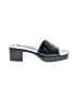 Nicole Miller Black Sandals Size 8 - photo 1