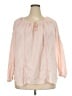Chaps Pink Long Sleeve Blouse Size 3X - photo 1