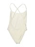 Lido Solid Ivory One Piece Swimsuit Size M - photo 2