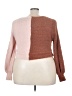 Almost Famous 100% Polyester Color Block Pink Pullover Sweater Size 3X - photo 2