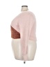 Almost Famous 100% Polyester Color Block Pink Pullover Sweater Size 3X - photo 5