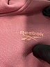 Reebok 100% Polyester Pink Pullover Hoodie 12-18 MO / 18 MO - photo 3