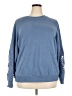 Torrid Blue Sweatshirt Size 2X Plus (2) - photo 1