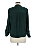 Forever 21 100% Polyester Green Long Sleeve Blouse Size M - photo 2