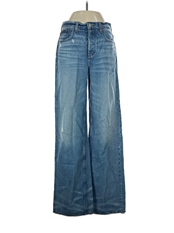 Madewell Low-Slung Baggy Jeans in Hamburg Wash (view 1)