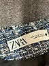 Zara Tweed Blue Coat Size S - photo 6