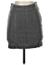 Free People Solid Gray Denim Skirt Size 2 - photo 1