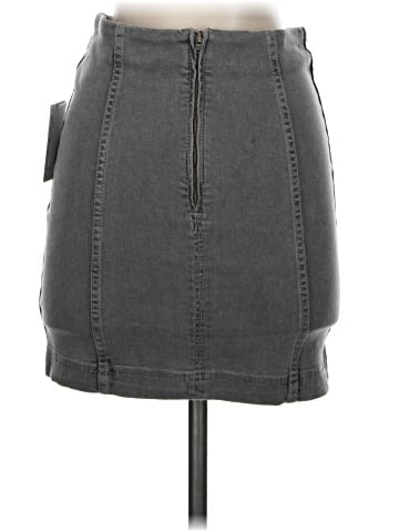 Free People Denim Skirt (view 2)