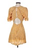 Auguste 100% Rayon Yellow Casual Dress Size 2 - photo 2