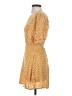 Auguste 100% Rayon Yellow Casual Dress Size 2 - photo 5
