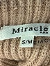 Miracle Color Block Tan Turtleneck Sweater Size S - photo 7