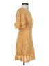 Auguste 100% Rayon Yellow Casual Dress Size 2 - photo 4