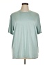 Active by Old Navy Solid Teal Short Sleeve T-Shirt Size XL - photo 1