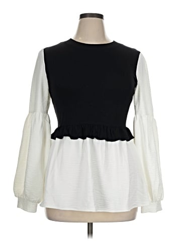 Patrizia Luca Long Sleeve Blouse (view 1)