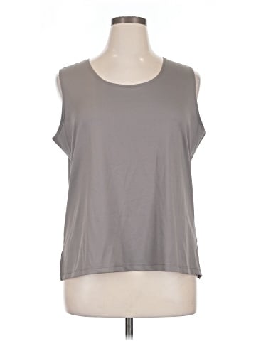 Susan Graver Sleeveless T-Shirt (view 1)