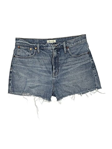 Madewell The Perfect Jean Short in Burnett Wash: TENCEL&trade; Lyocell Edition (view 1)