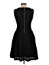 Jennifer Lopez Solid Black Cocktail Dress Size 10 - photo 2